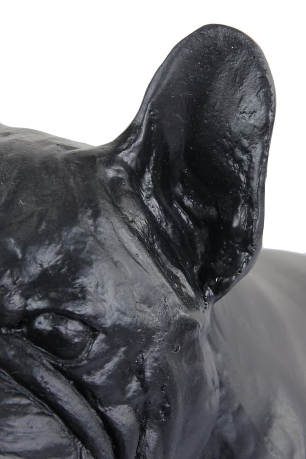 French Bulldog III - hundestatuette, siddende hund på skrivebordet, dekoration til stuen til en hundeelsker af Art-Dog