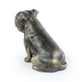 Miniatyrbild 4 av 11: Staffordshire Bull Terrier, Staffik, Staffi - hundstatyett, sittande hund på skrivbordet, dekoration för en hundälskares vardagsrum av Art-Dog