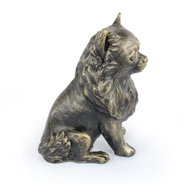 Korthåret Chihuahua - hundestatuette, siddende hund på skrivebordet, dekoration til stuen til en hundeelsker af Art-Dog