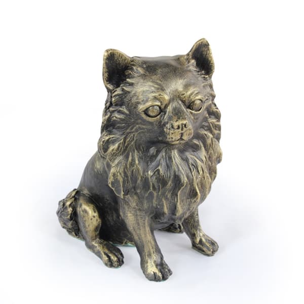 Korthåret Chihuahua - hundestatuette, siddende hund på skrivebordet, dekoration til stuen til en hundeelsker af Art-Dog