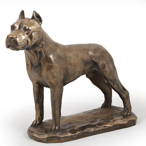 Tanskan dogi, Dogo Argentino - eksklusiivinen koirapatsas, ylellinen sisustus, rajoitettu erä Art-Dog -hahmoja