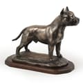 Pikkukuva 5 / 6: Amerikkalainen staffordshiren terrieri, Amstaff, Amstaf - eksklusiivinen koirapatsas, ylellinen sisustus, rajoitettu erä Art-Dog -hahmoja