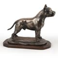 Pikkukuva 6 / 6: Amerikkalainen staffordshiren terrieri, Amstaff, Amstaf - eksklusiivinen koirapatsas, ylellinen sisustus, rajoitettu erä Art-Dog -hahmoja