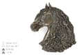 Miniatyrbild 7 av 7: Frieserhäst - exklusiv häststatyett för väggen, lyxig inredning, unik utgåva av Art-Dog-figurer