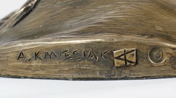 Frieserhest I - eksklusiv hestestatuette til væggen, luksuriøst interiørdesign, unik udgave af Art-Dog figurer