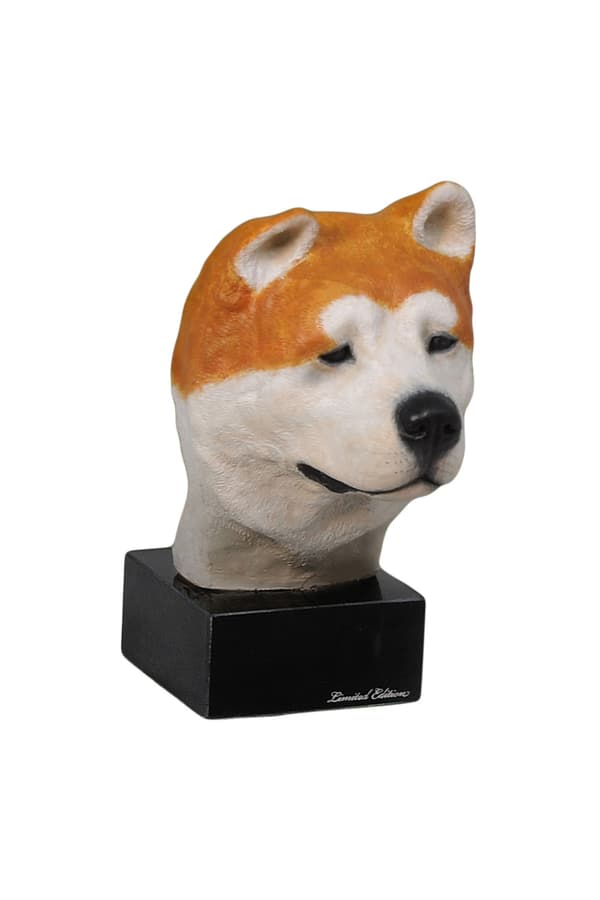 Akita, Akita Inu - målad statyett, statyett, gjord av en konstnär, Art-Dog varumärke