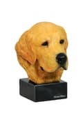 Pikkukuva 1 / 3: Kultainennoutaja - maalattu patsas, hahmopatsas, taiteilijan tekemä, Art-Dog tuotemerkki
