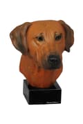 Pikkukuva 1 / 3: Rhodesiankoira, afrikkalainen leijonakoira - maalattu patsas, hahmopatsas, taiteilijan valmistama, Art-Dog tuotemerkki