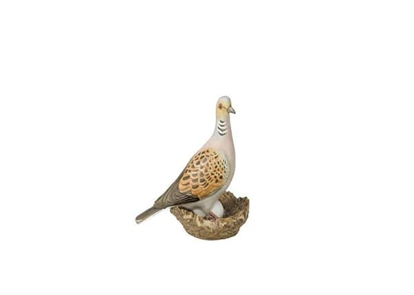 Staty - Goebel-statyett - 38473221 - Ettårig fågel av porslin, Flerfärgad, 12 x 8,5 x 9,5 cm.