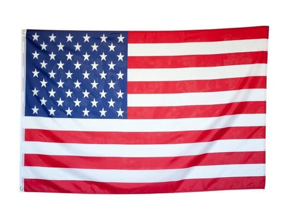 Flaggenking - 16894 - Drapeau King, USA Drapeau/drapeau Vädertålig, vit, 150x 90x 1cm