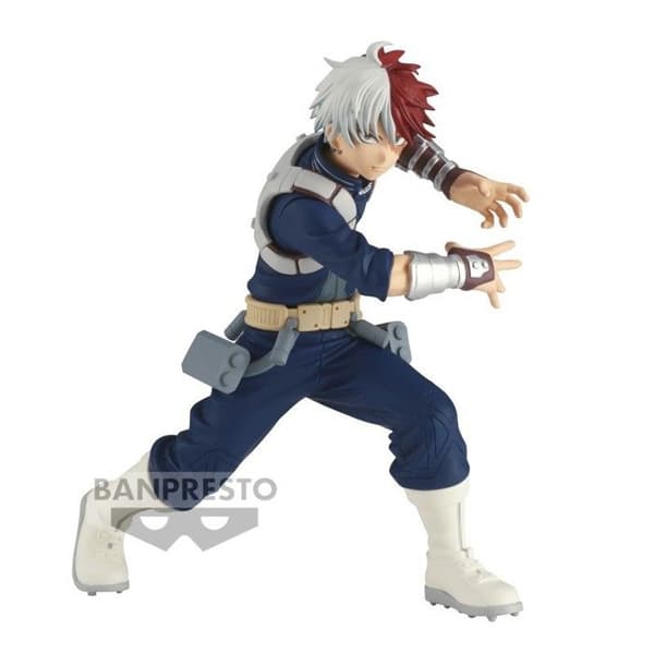 My Hero Academia Statue - The Amazing Heroes - Vol.29 - Shoto Todoroki 15cm - Svart