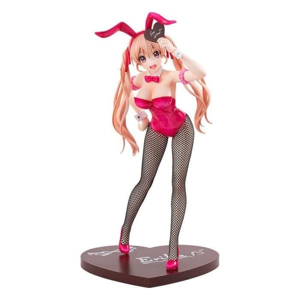 ETT PAR GÖKSTATYTT 1-7 ERIKA AMANO BUNNY GIRL VER. 22 CM KA