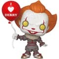 Miniatyrbild 2 av 2: Samlarfigur - FUNKO - IT Kapitel 2 - Pennywise Med Ballong - Vinyl - One Size