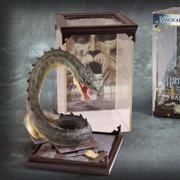 Magiska varelser nr 3 från Harry Potter - Basilisk - Brun - Grön - Vuxen - Unisex