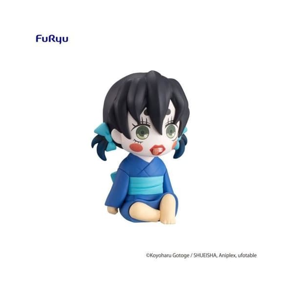 Statyett - Furyu - Demon Slayer: Kimetsu no Yaiba - Potetto Inoko - 9 cm - Plast - Resin