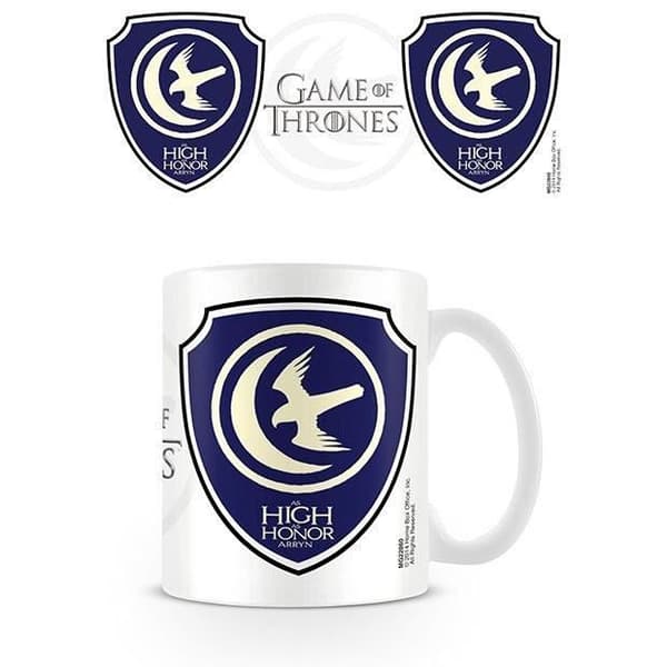 Mugg - Game of Thrones - Arryn - Vit - Keramik