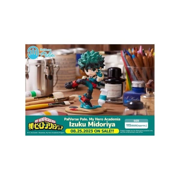 PalVerse Katsuki Bakugo Statyette 11 cm - Bushiroad - My Hero Academia - Röd - Inomhus - Blandat