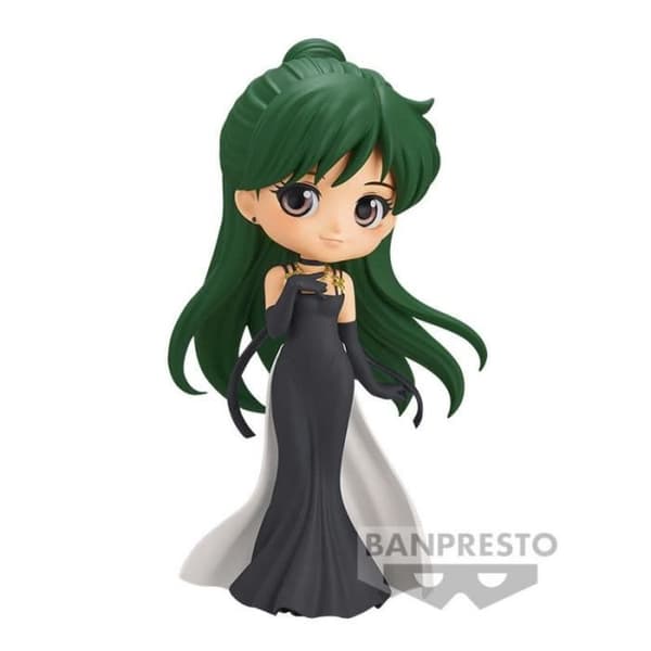 Figurin - BANDAI VISUAL - Q Posket - Sailor Moon Eternal - Princess Pluto - Svart