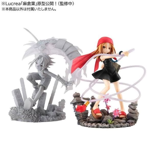 Statuett - MEGAHOUSE - SHAMAN KING - PVC - 16 cm - Lucrea Kyouyama Anna