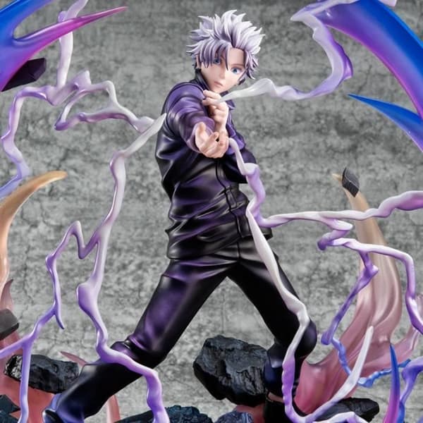 JUJUTSU KAISEN STATUETT PVC DX SATORU GOJO KYOSHIKI MURASAKI VER. 26