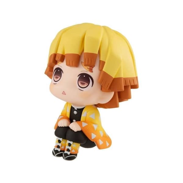 Statuett - MEGAHOUSE - Look Up Zenitsu Agatsuma - 10 cm - Plast - Resin - Gul