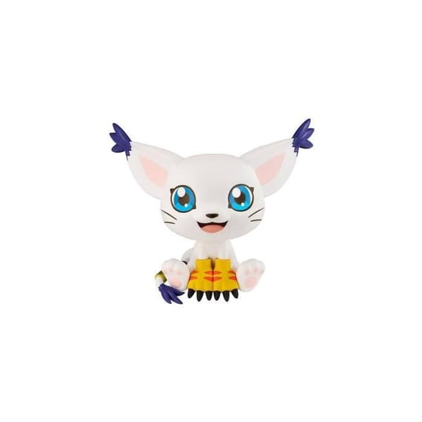 Statuett - MEGAHOUSE - Look Up Tailmon - 11 cm - Plast - Resin - Dekorativa föremål