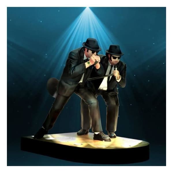 Staty - SD TOYS - Blues Brothers - 17 cm - Ljusbas - PVC
