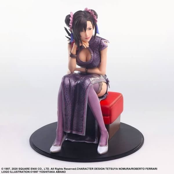 FINAL FANTASY VII REMAKE STATIC ARTS GALLERY STATYTT TIFA LOCKHART S