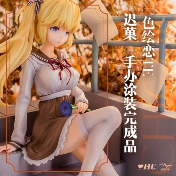 TRICOLOR LOVESTORY STATYTT PVC 1-7 TE CHI GUO 25 CM OKÄND MODELL