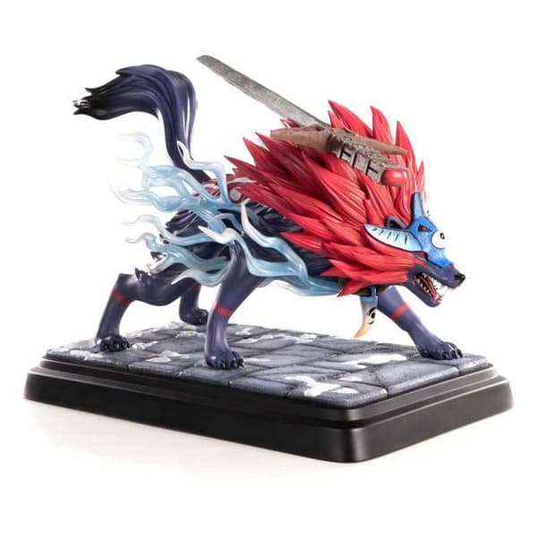 Statuett Okami Oki - First 4 Figures - Vargform - Resin - 46 x 31 x 35 cm