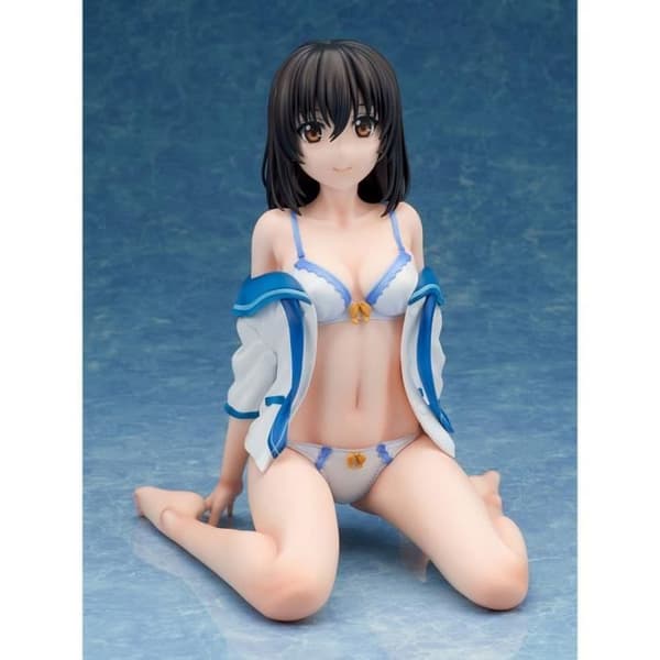 Statuett PVC STRIKE THE BLOOD FINAL 1-4 YUKINA HIMERAGI VIT LINGERIE