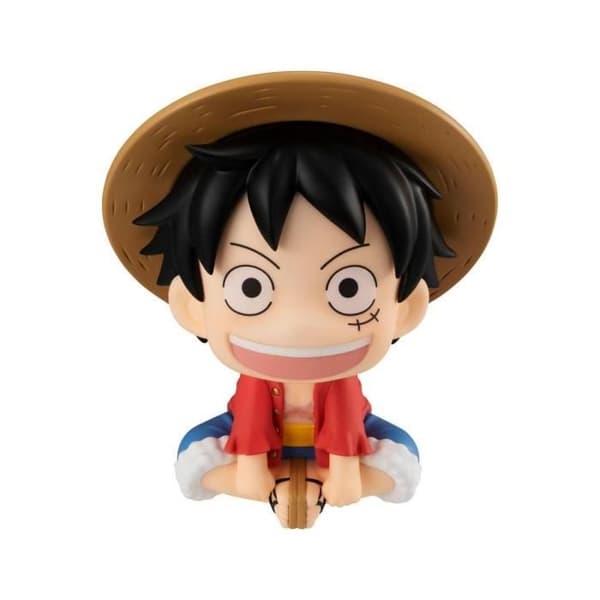 Statuett - MEGAHOUSE - One Piece - Look Up Monkey D. Luffy - Noir - 11 cm