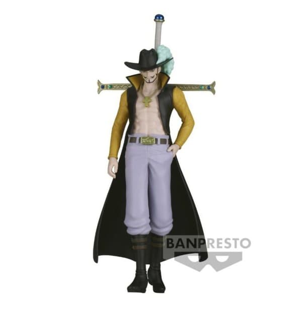 Figurin - BANPRESTO - Dracule Mihawk - 16 cm - Flerfärgad - Dekorativa föremål