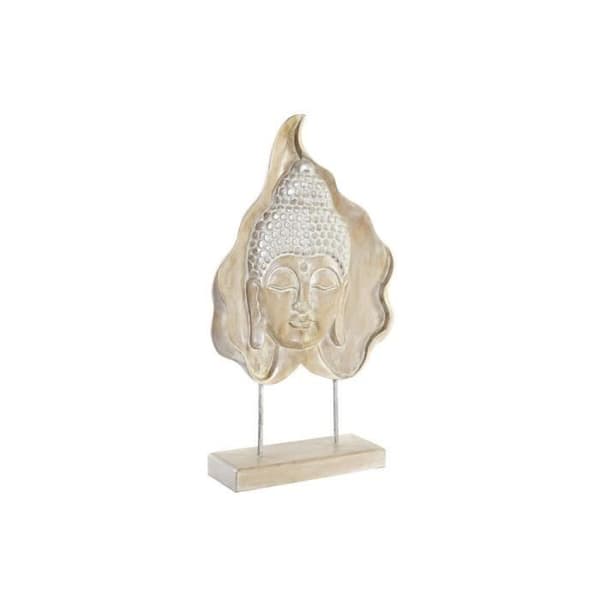 dekorativ figur 36 x 11 x 63 cm naturlig inlagd buda