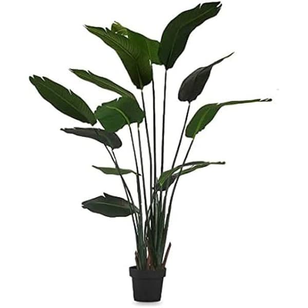 Dekorativ växt - Ibergarden - Bird of Paradise - Grön - Plast - 130 x 160 cm