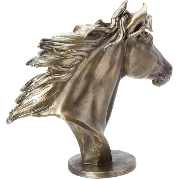 Majestätisk häststaty Design Toscano QS252 Flerfärgad 14 x 38 x 33 cm