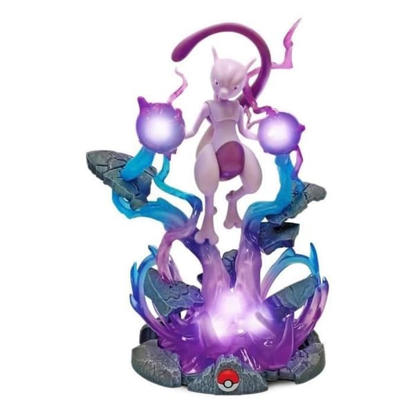 Figurine - POKEMON - Mewtwo - Ljusstatyett 25cm - Plast - Resin