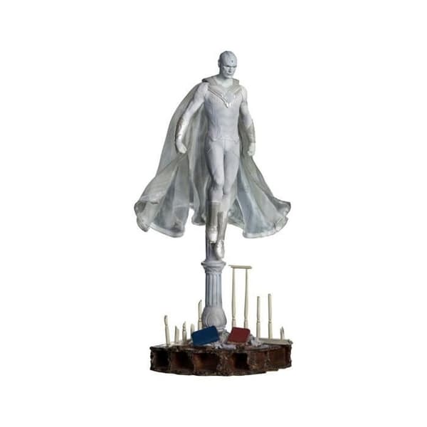Statyett - IRON STUDIOS - WandaVision - 1/10 BDS Art Scale - Vit Vision - 33 cm - Plast-Resin