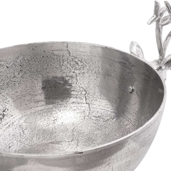 vidaXL Kop Sølv Aluminium 62 x 35 x 33 cm Fangende Design