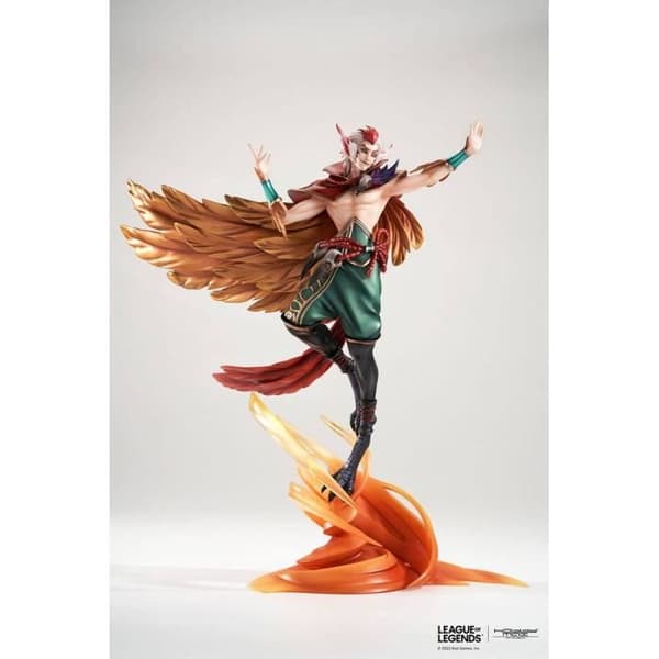LEAGUE OF LEGENDS STATUETT PVC 1-7 RAKAN 32 CM HOBBY MAX