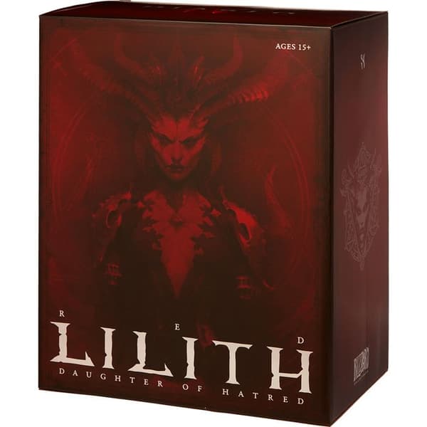 BLIZZARD DIABLO IV - Red Lilith (Hatets dotter) Premium staty 31 cm