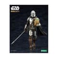Miniatyrbild 2 av 4: Statuett - KOTOBUKIYA - Star Wars The Mandalorian - 1/10 - Mandalorian &amp; Grogu - 18 cm
