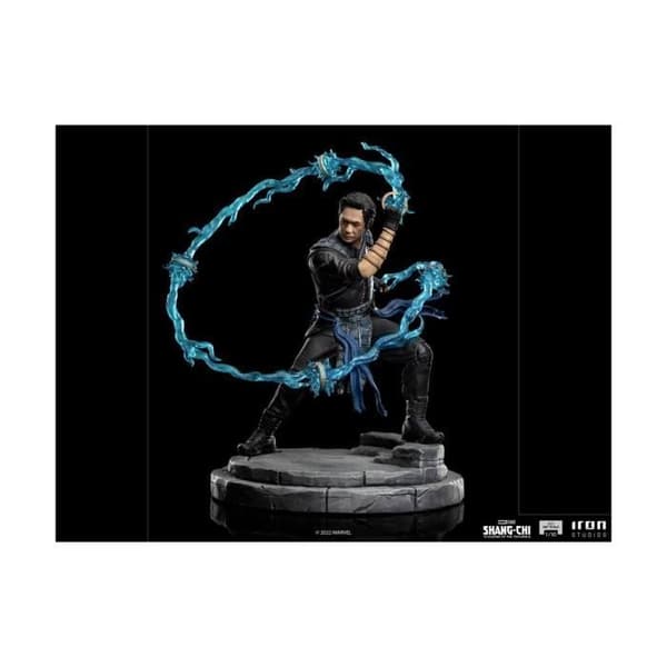 Statuett - IRON STUDIOS - Wenwu - 21 cm - Plast-Resin - Samtida Dekoration