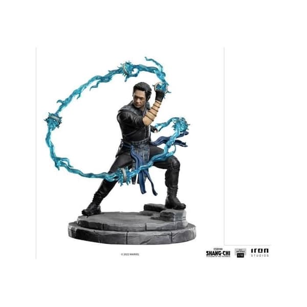 Statuett - IRON STUDIOS - Wenwu - 21 cm - Plast-Resin - Samtida Dekoration