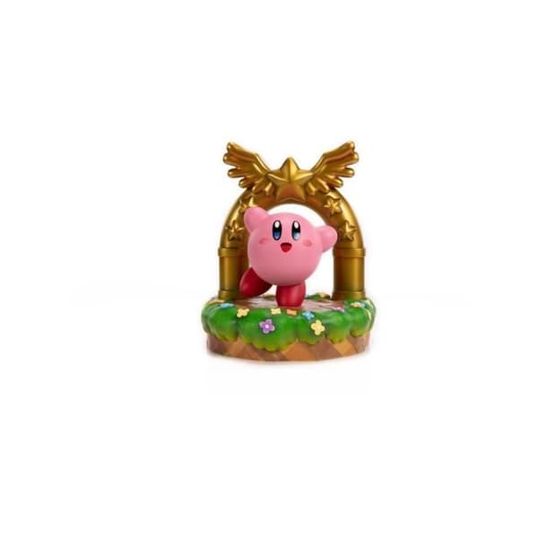 Statyett - FÖRSTA - Kirby och Målporten - 24 cm - Flerfärgad - Plast/Resin