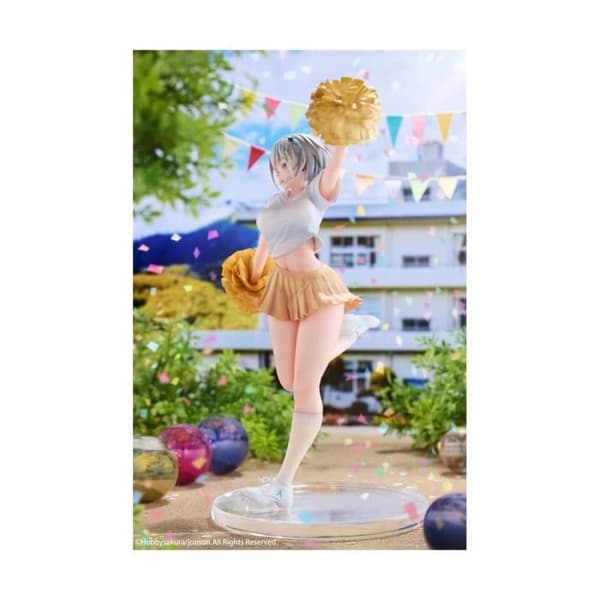 Hobby Sakura - Original Illustration - Statuett 1/6 Olycklig Poliskvinna Illustration av CheLA77 DX Edition 29 cm