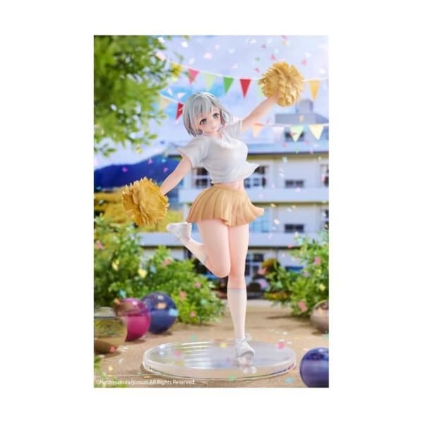Hobby Sakura - Original Illustration - Statuett 1/6 Olycklig Poliskvinna Illustration av CheLA77 DX Edition 29 cm