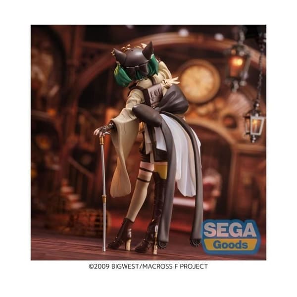 Sega - Macross Frontier Serien - Statuett FIGURIZMa Ranka Lee Oshare Revolution Ver. 17 cm
