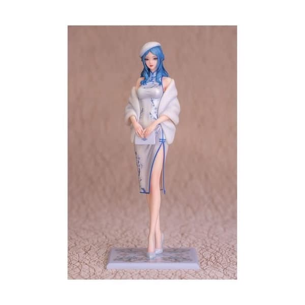 Myethos - King of Glory - Statuett 1/10 gåva + Drömmarv weaving: Wang Zhaojun Ver. 19 cm
