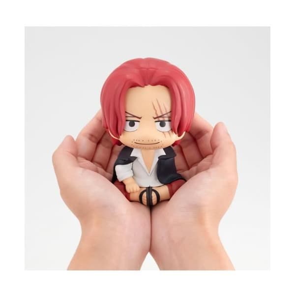 Megahouse - One Piece - Statuett Look Up Shanks 11 cm (med present)